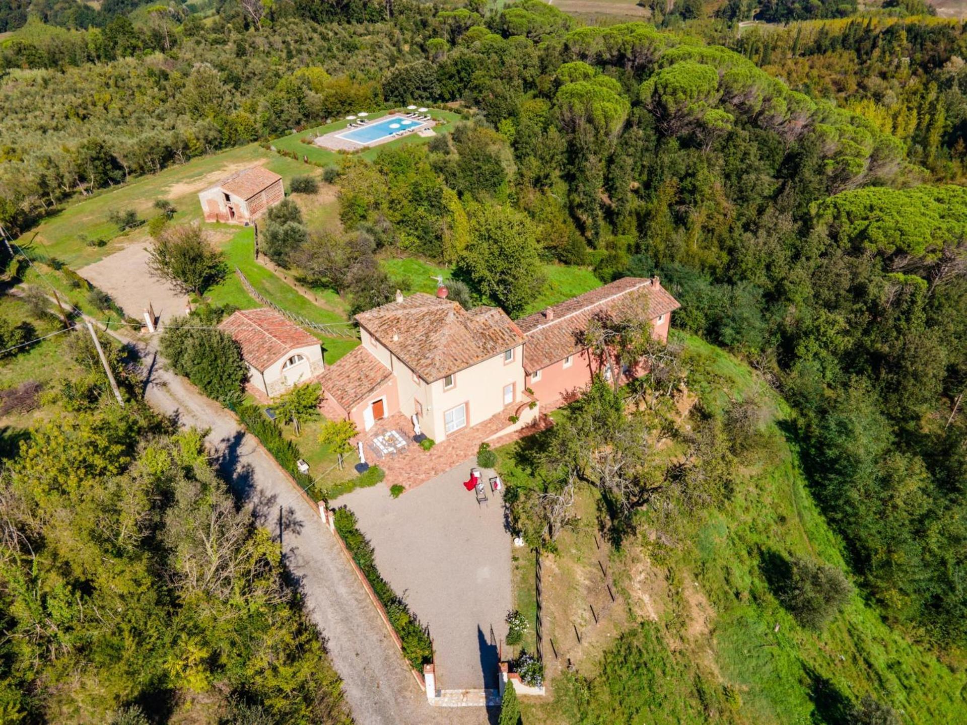 Gorgeous Villa Peccioli, With Private Pool, Ac, Wifi Legoli 외부 사진